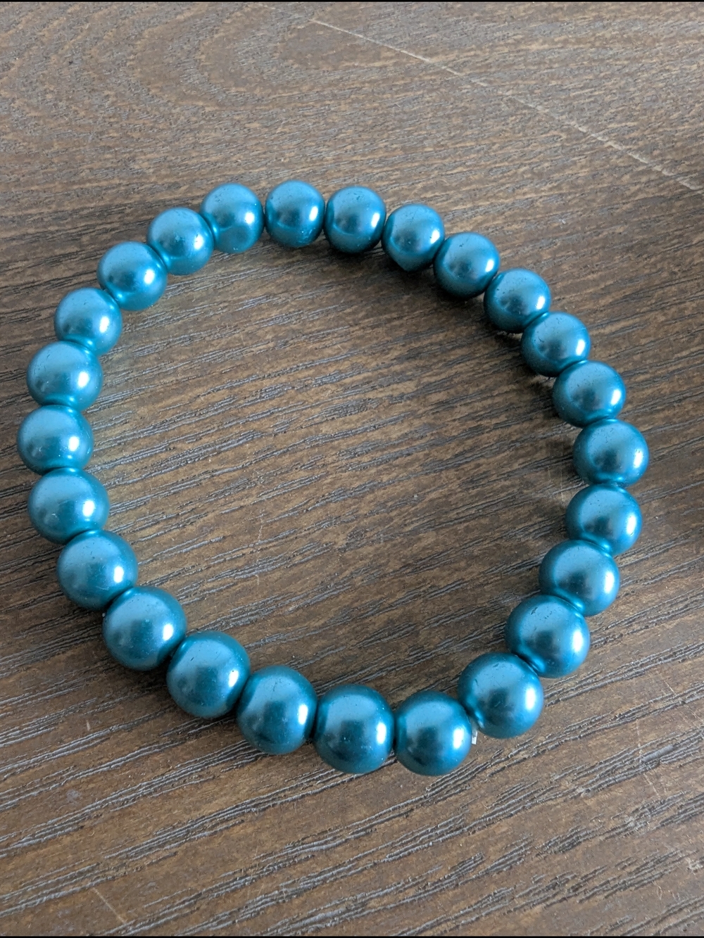Blue Multi-Strand Beaded Stack Bracelet Set - Picture 4 of 8
